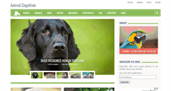 Desktop Screenshot of animalcognition.org